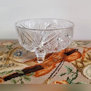 Vintage Flooted-Footed Candy Dish.